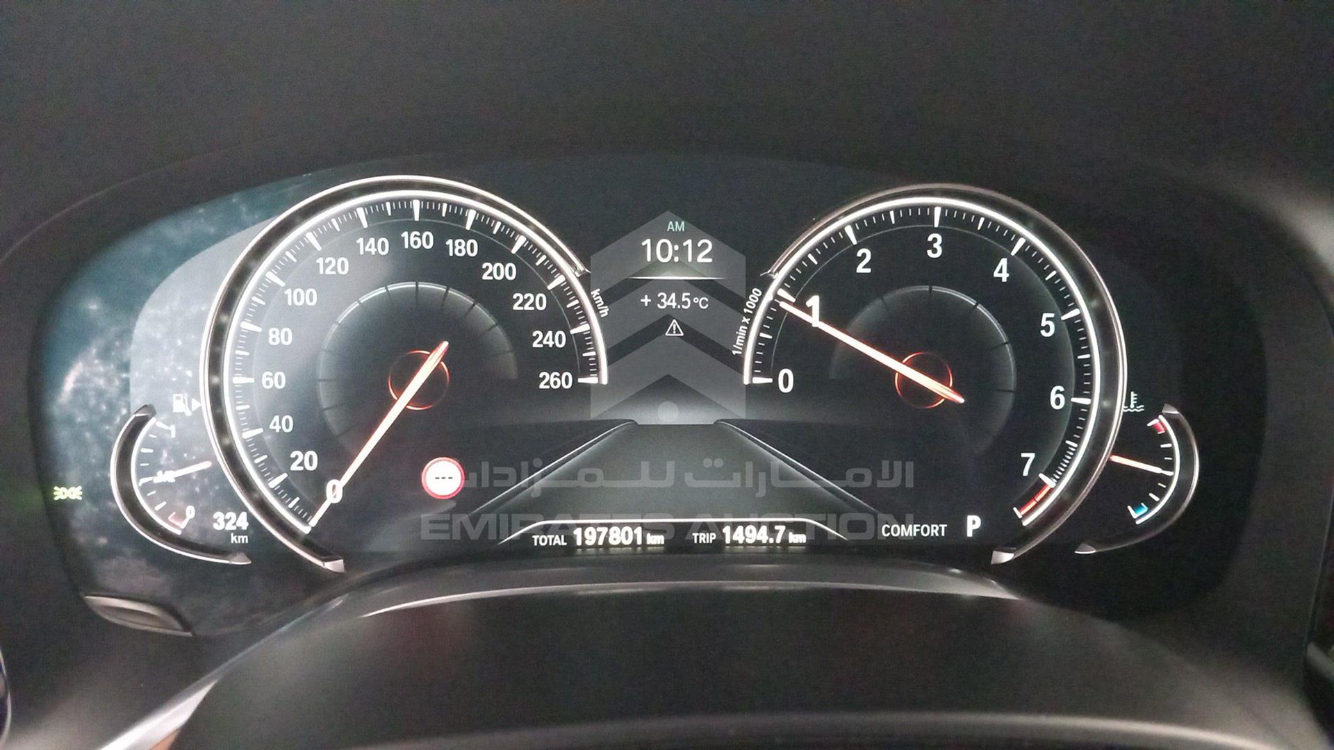 2016 BMW 740 IL VIN: WBA7E210XGG407235