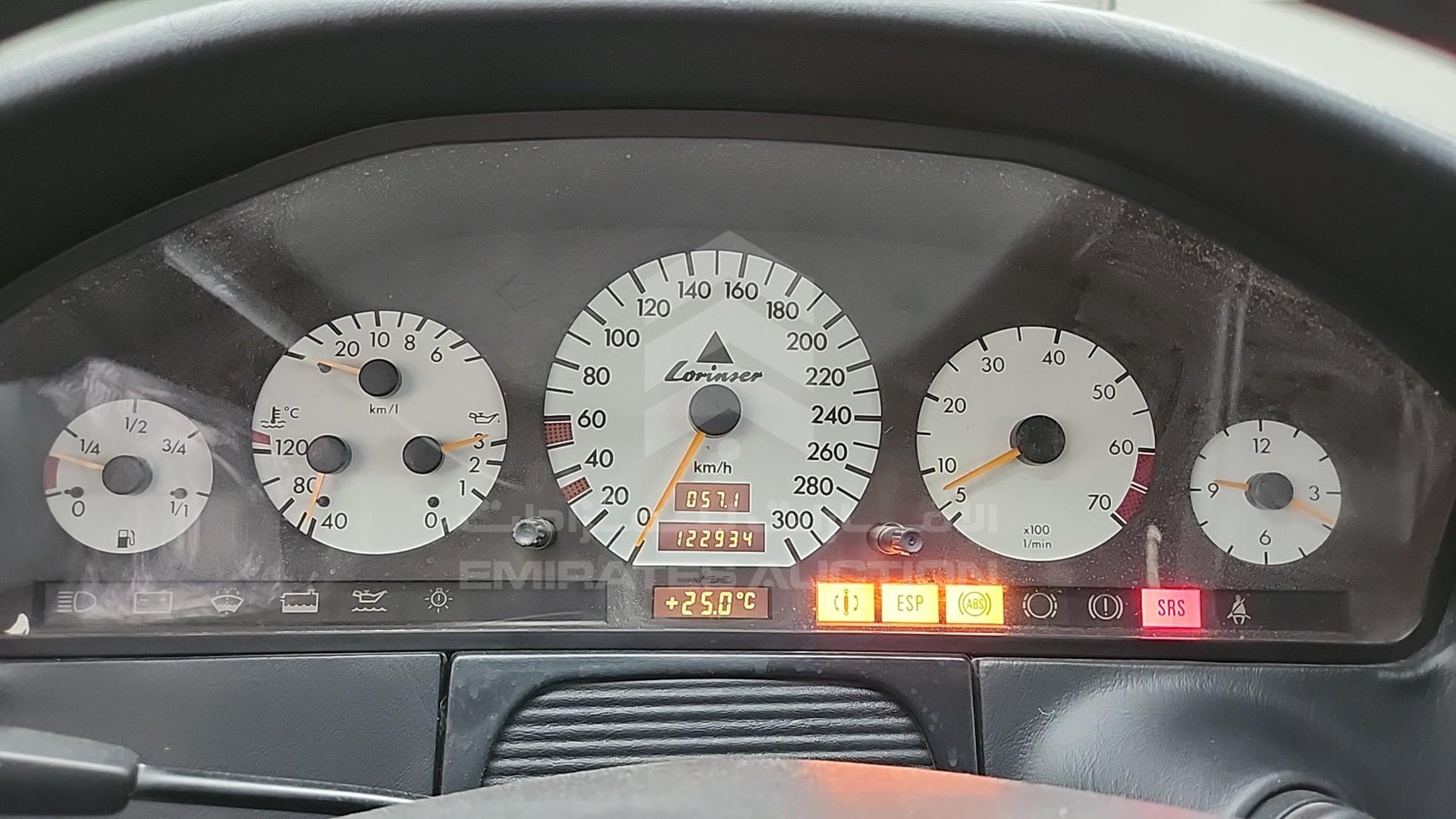 1997 MERCEDES CL 600 VIN: WDB1400761A337633