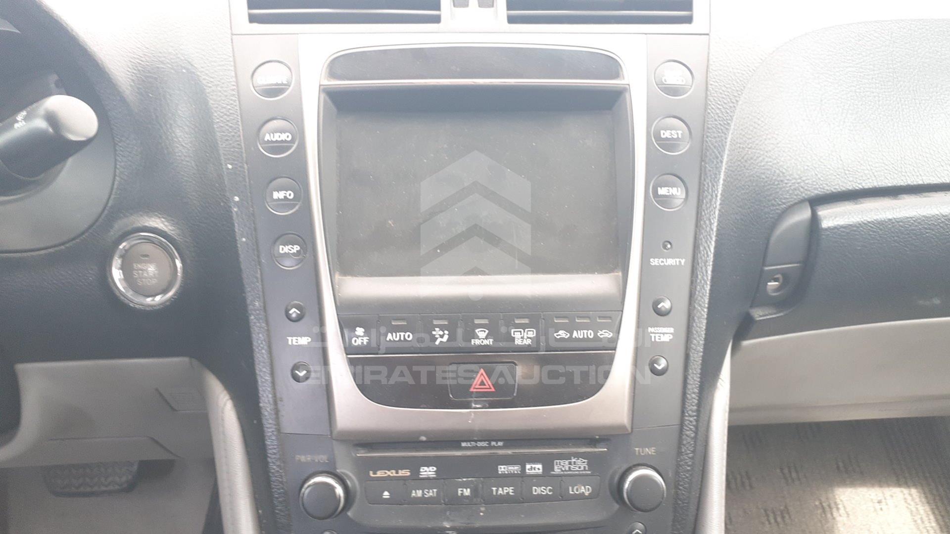 2006 LEXUS GS 300 VIN: JTHBH96S365044065