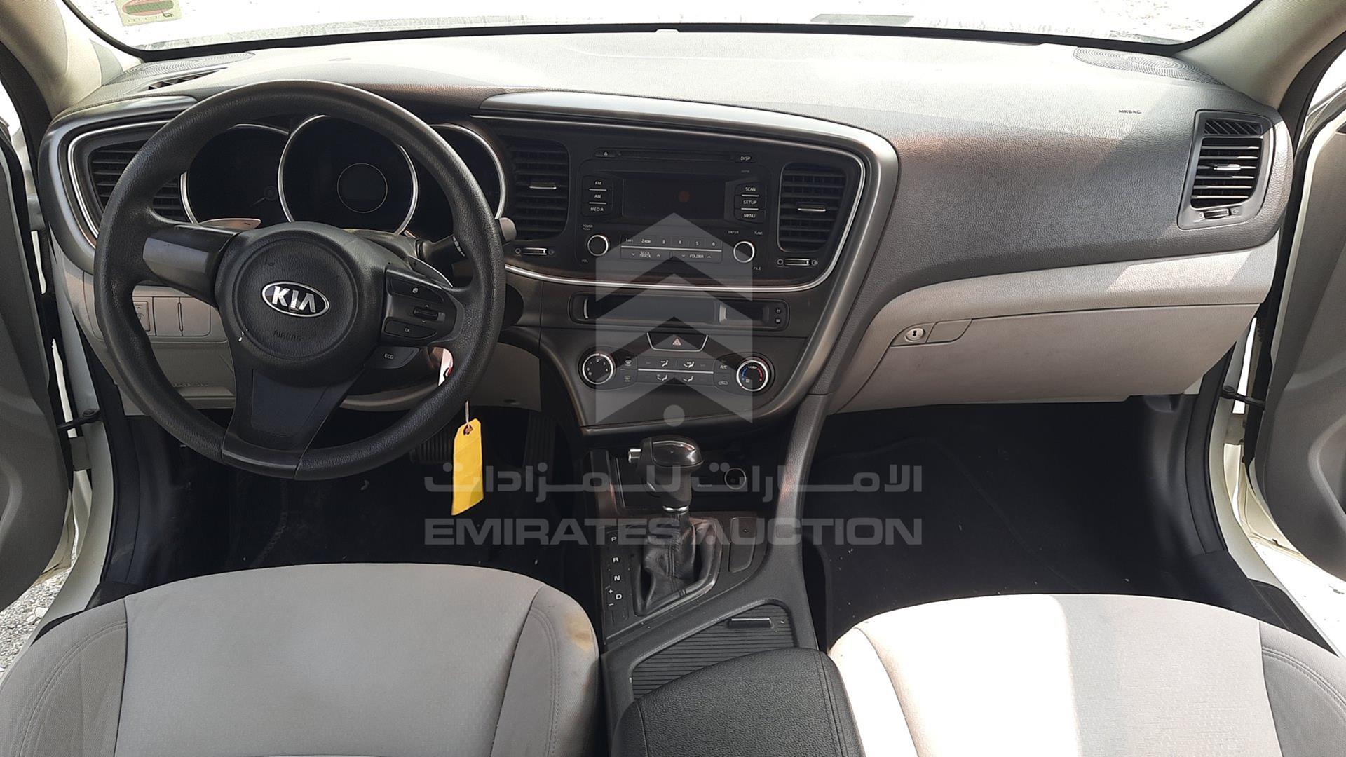 2015 KIA OPTIMA VIN: KNAGM4192F5554589