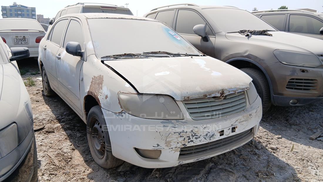 2005 Toyota Corolla - Scrap without document — Front Right Angle — Photo 11