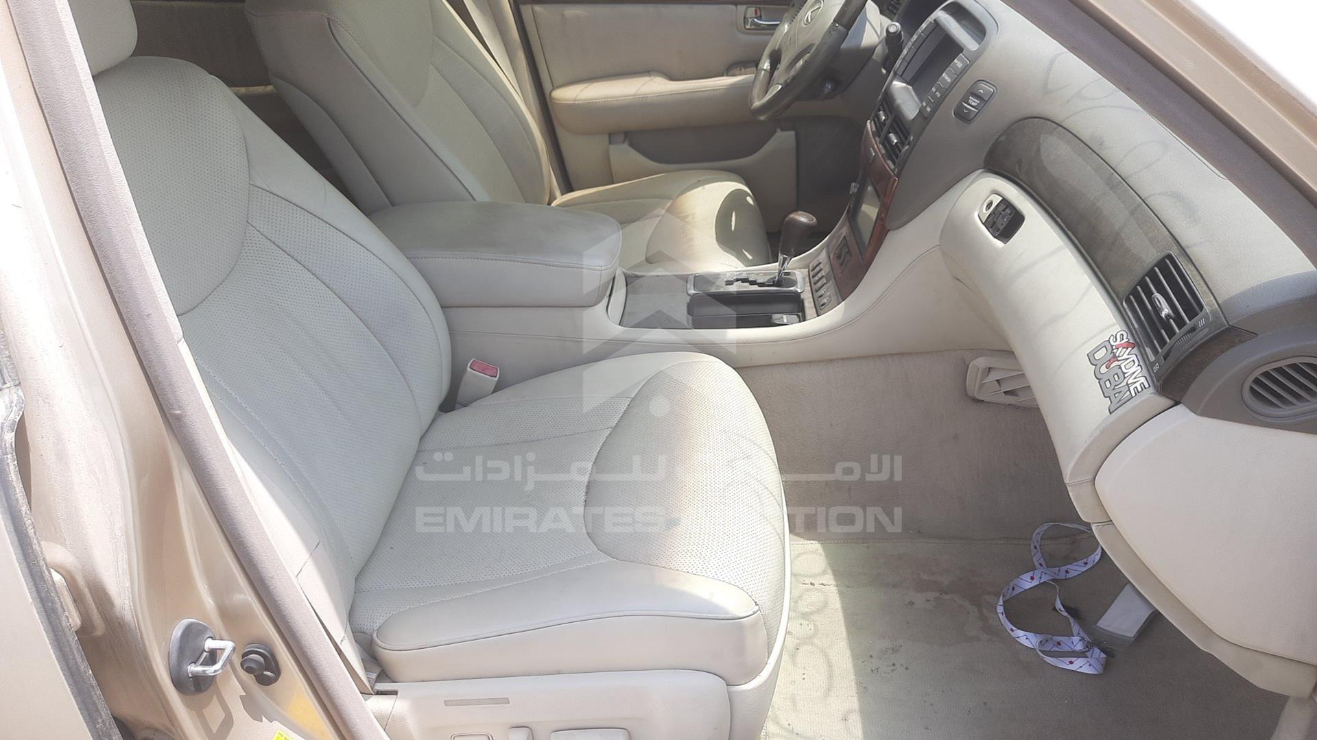 2001 LEXUS LS 430 VIN: JTHBN30F210008908