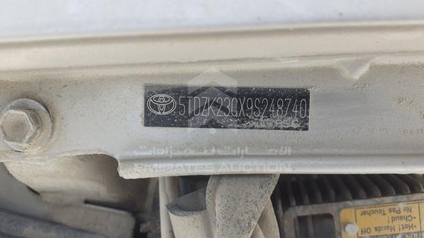 Toyota SIENNA 2009 5TDZK23CX9S248740 Image 2
