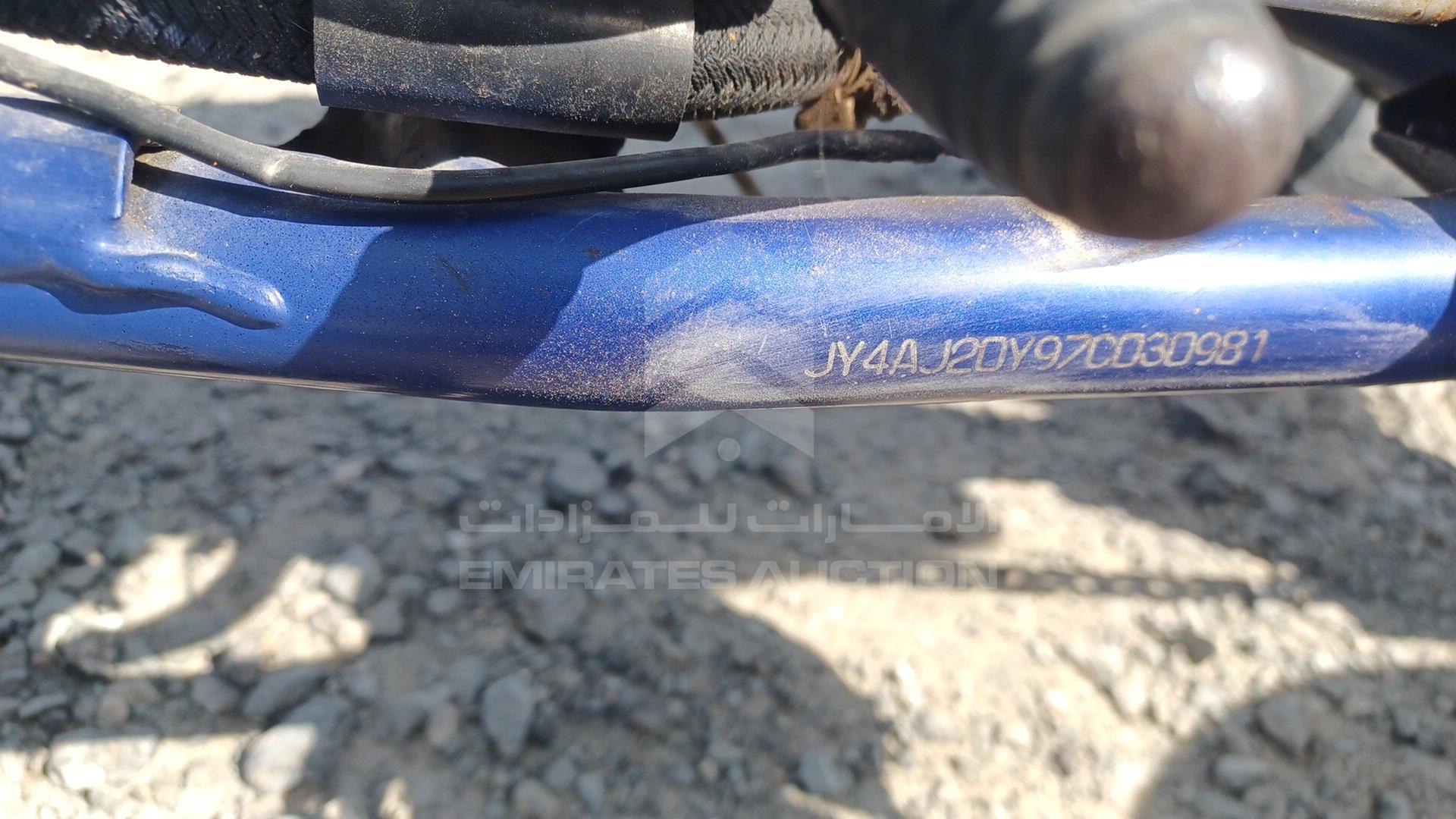 0 YAMAHA YFZ450 VIN: JY4AJ20Y97C030981