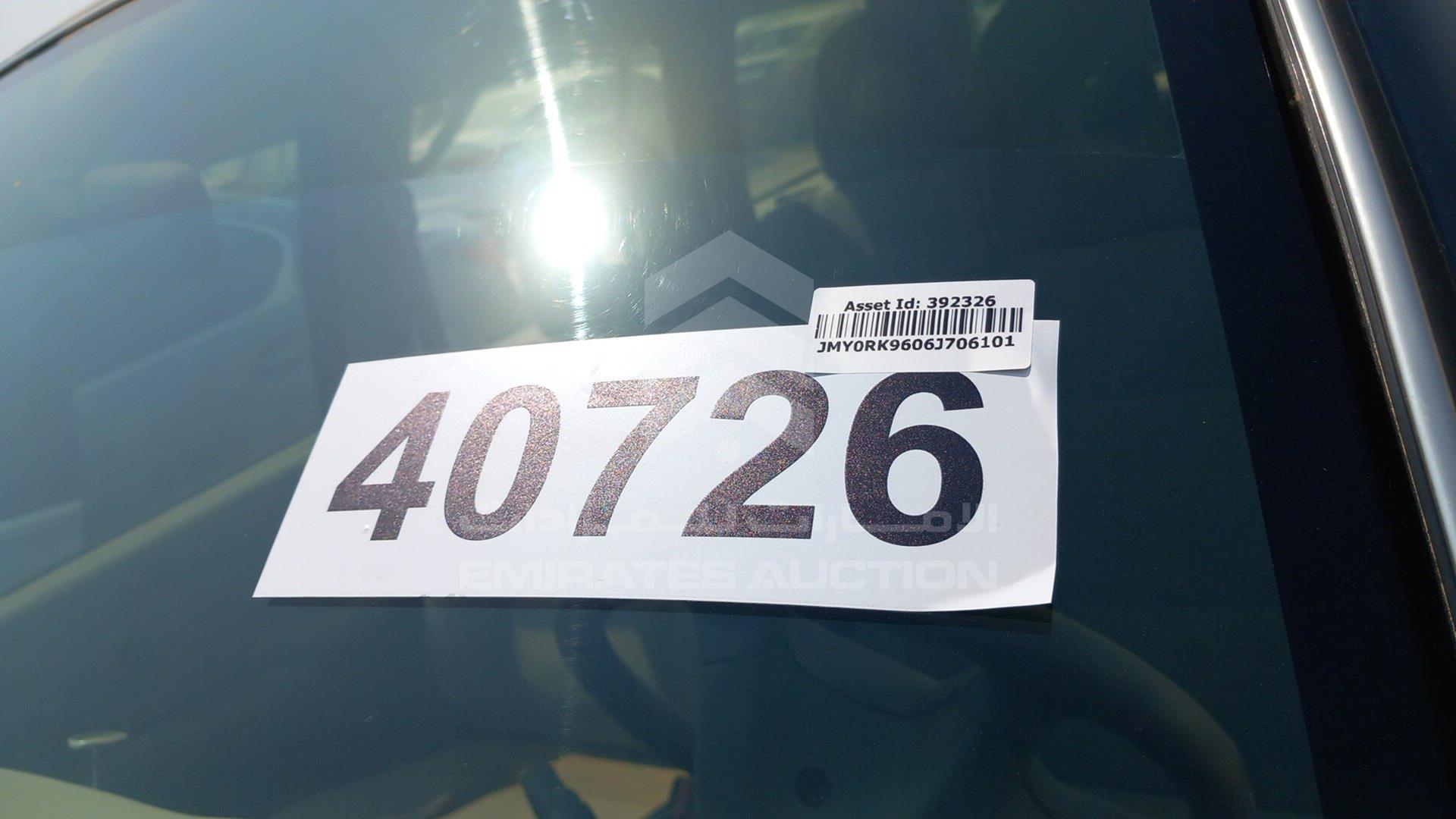 2006 MITSUBISHI NATIVA VIN: JMY0RK9606J706101