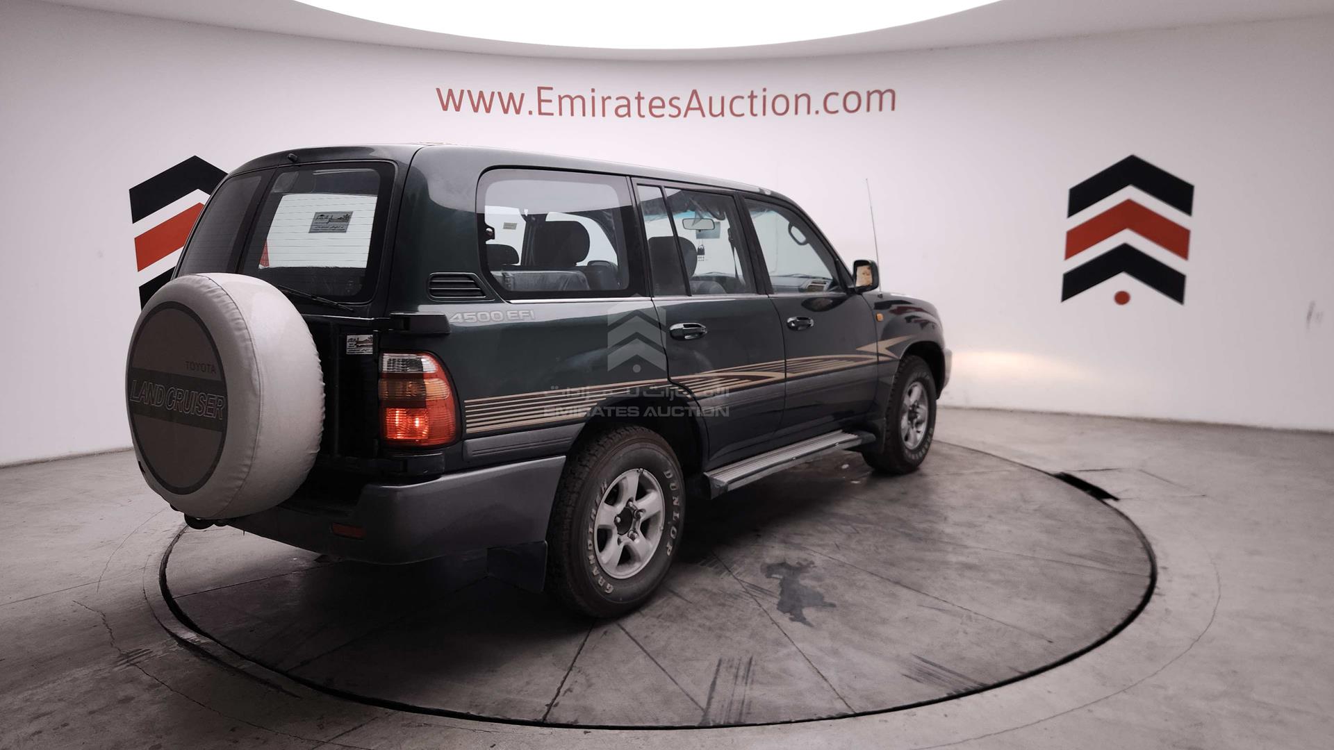 2000 TOYOTA LAND CRUISER VIN: JTEHJ09J115008443