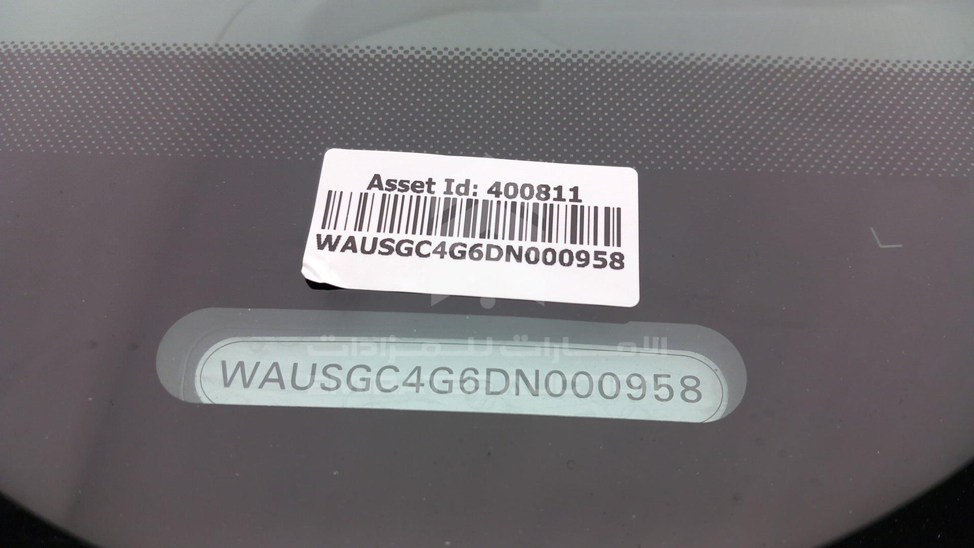 2013 AUDI A7 VIN: WAUSGC4G6DN000958