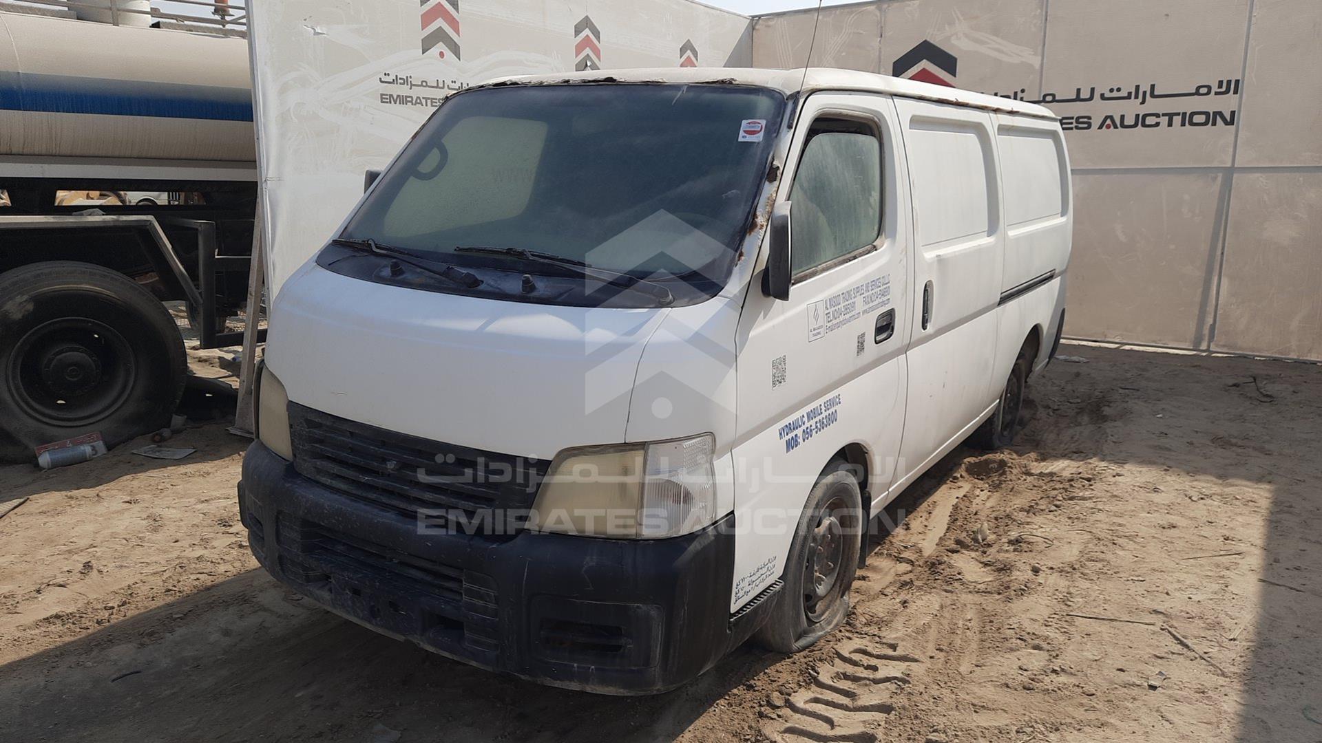 2004 NISSAN URVAN VIN: JN6FE52S94X406652