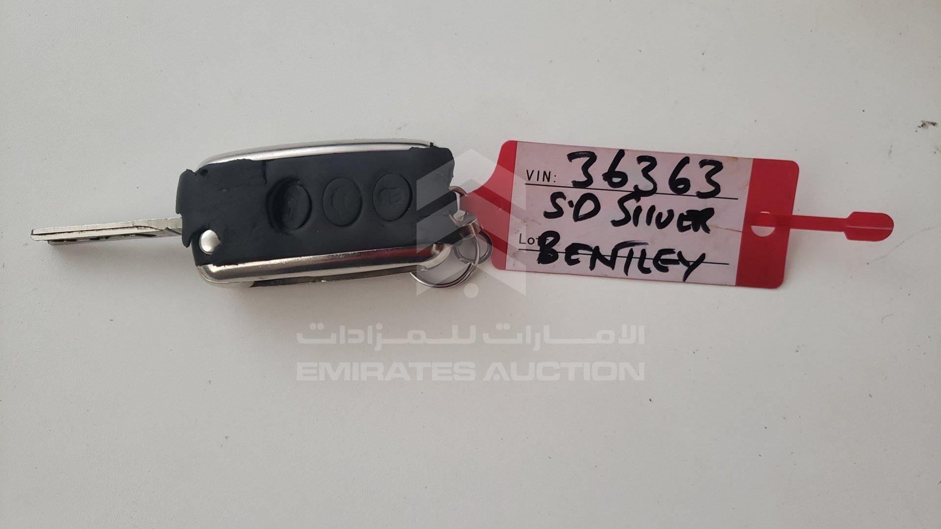2006 BENTLEY CONTINENTAL VIN: SCBBE53W36C036363