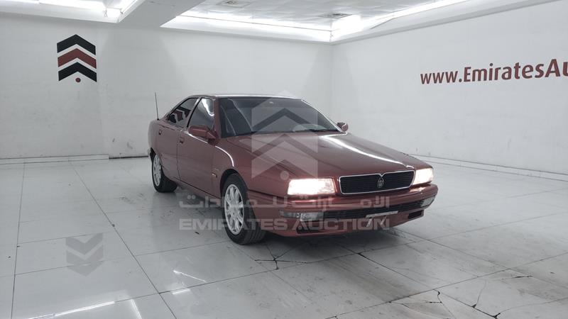 ZAM337B0000331534 Auction: EmiratesAuction Lot: 431370 ZAM337B0000331534 Maserati Quattroporte 1997 RED Photo 9