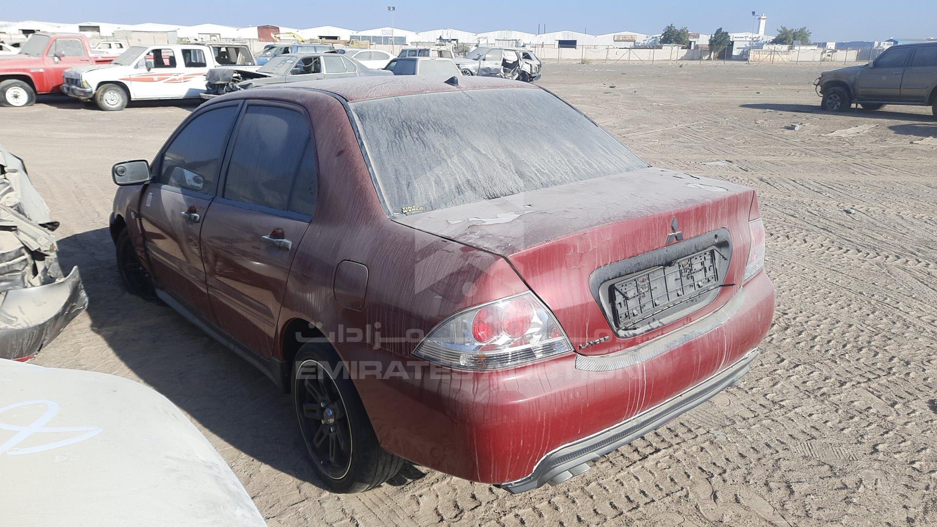 2008 MITSUBISHI LANCER VIN: JMYSNCS1A8U707652