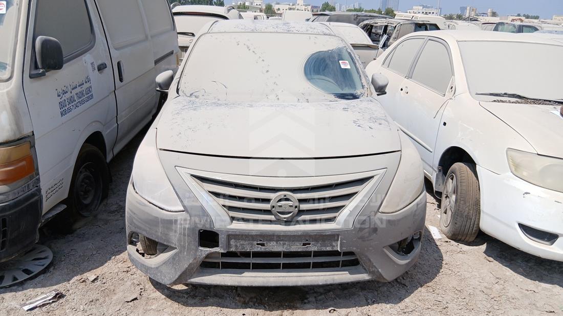 2016 Nissan Versa - Scrap without document — Full Front View — Photo 1