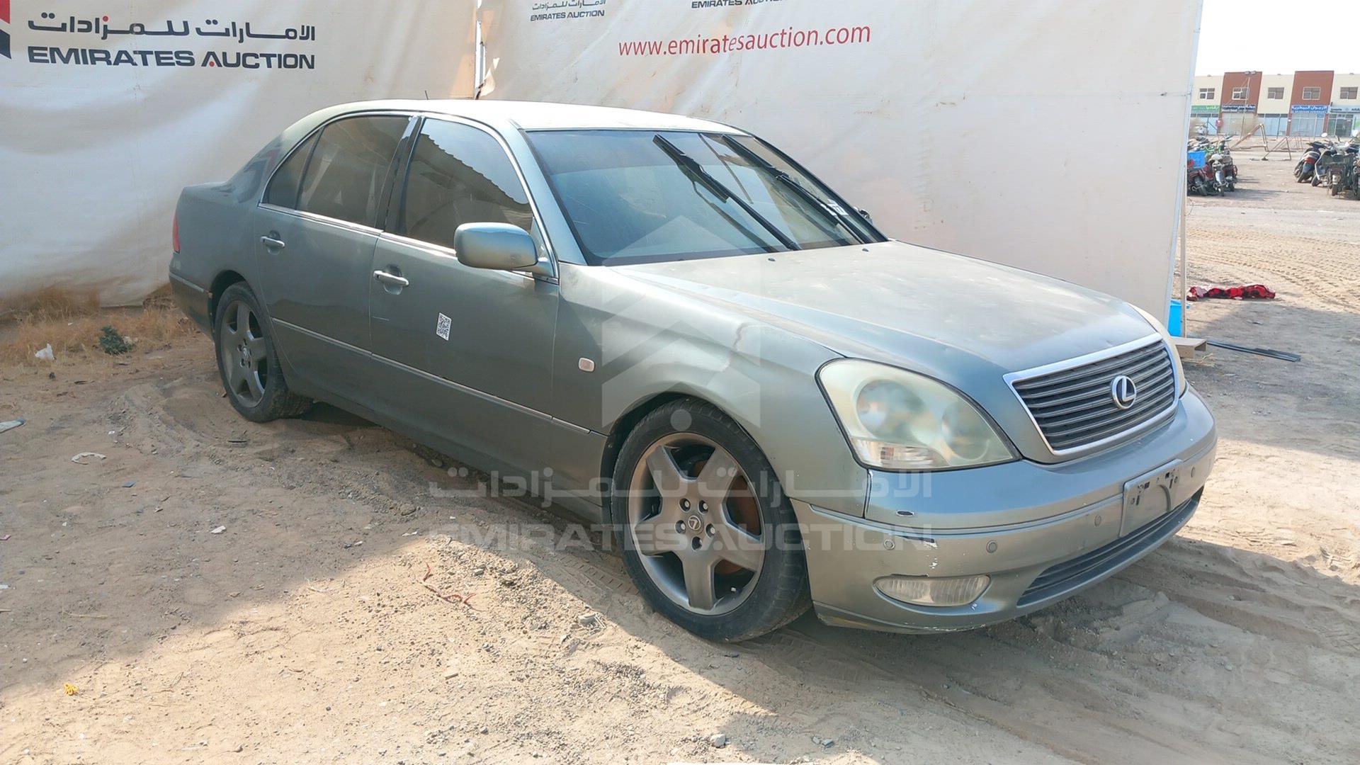2001 LEXUS LS 430 VIN: JTHBN30FX00017337
