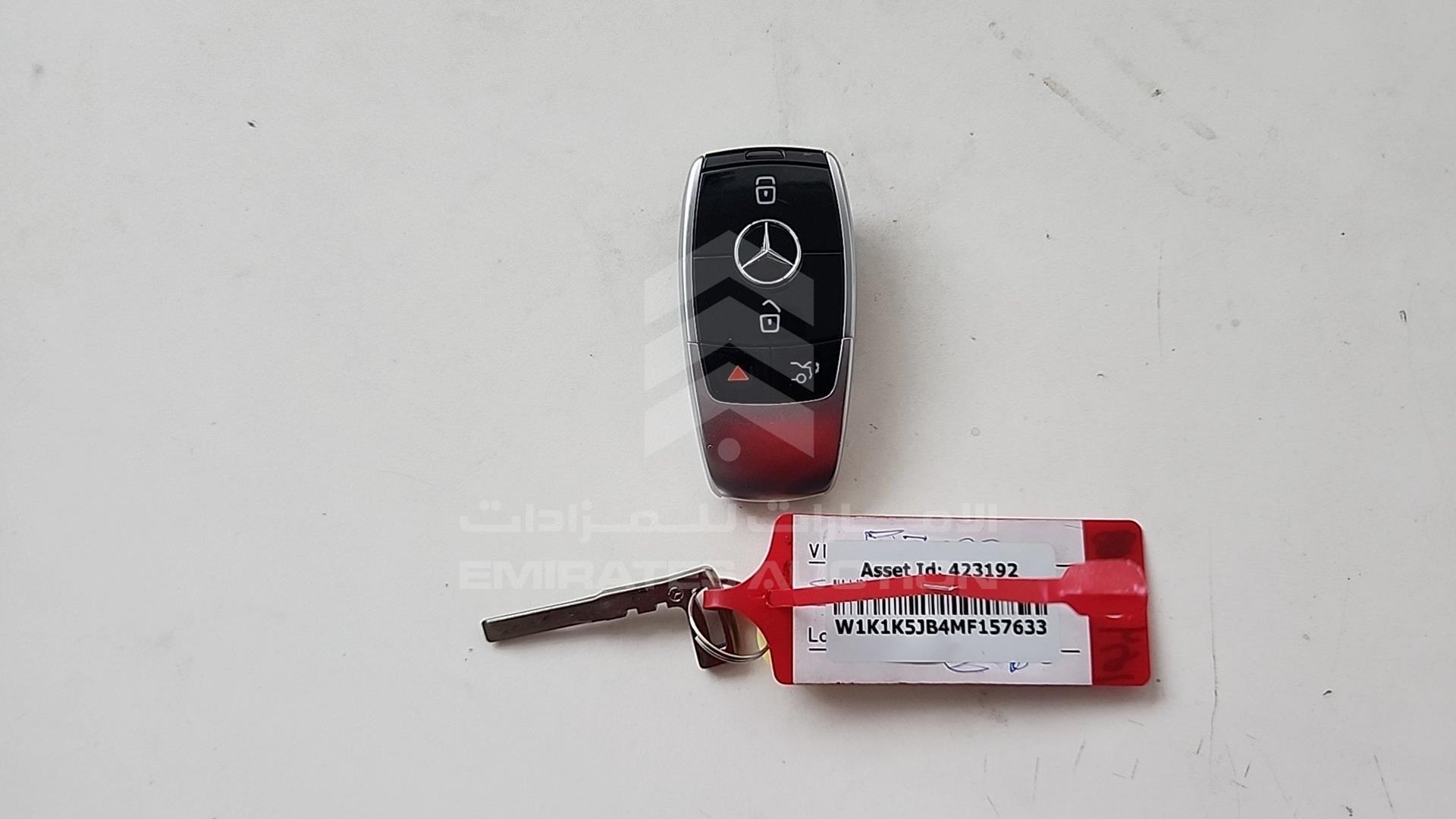 2021 MERCEDES E 450 VIN: W1K1K5JB4MF157633