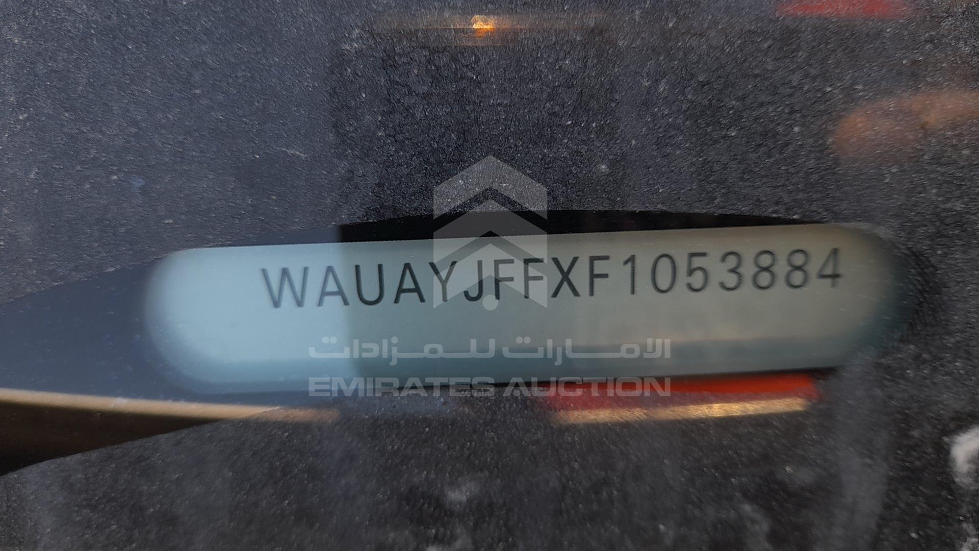 2015 AUDI A3 VIN: WAUAYJFFXF1053884