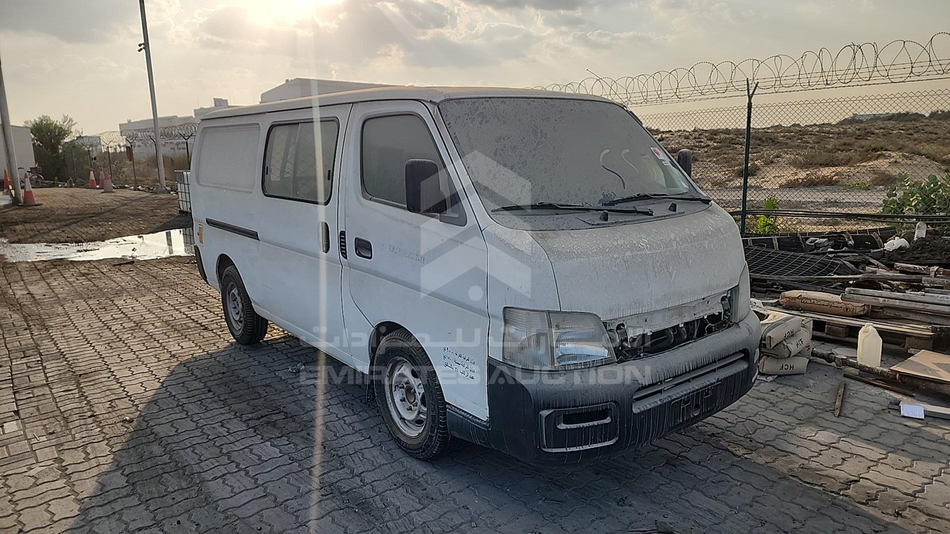 2003 NISSAN URVAN VIN: JN6FE52S83X400985