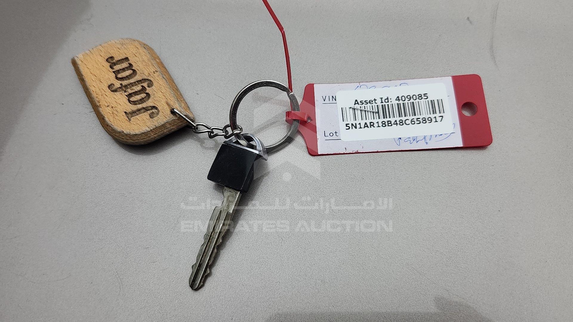 2008 NISSAN PATHFINDER VIN: 5N1AR18B48C658917