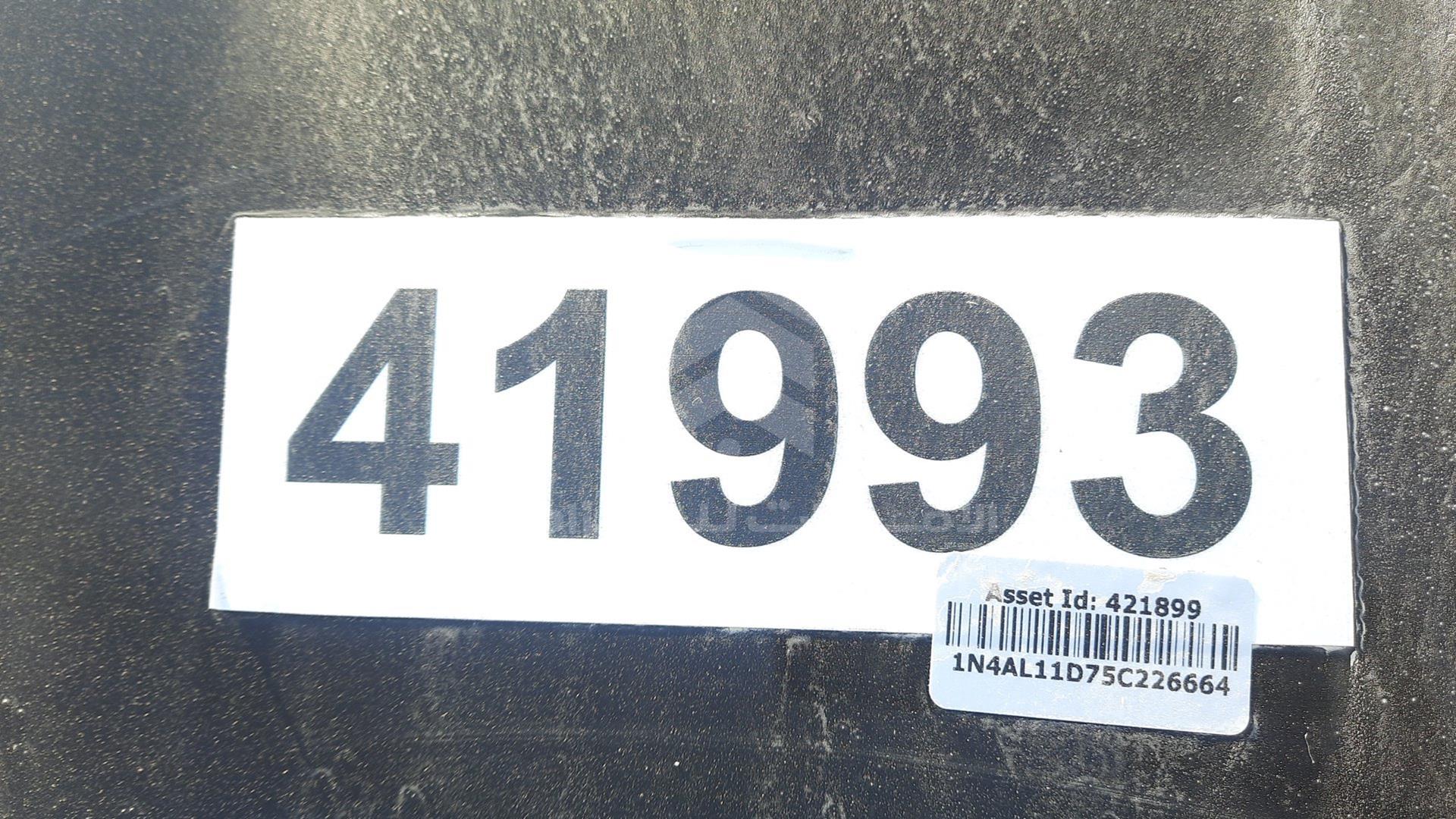 2005 NISSAN ALTIMA VIN: 1N4AL11D75C226664