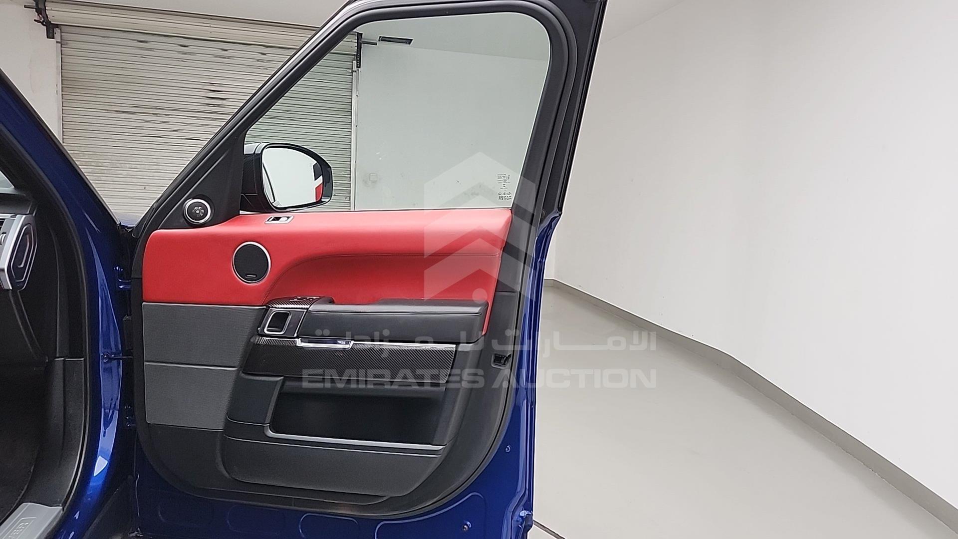 2022 RANGE ROVER SPORT SVR VIN: SALWA2BE2NA213201