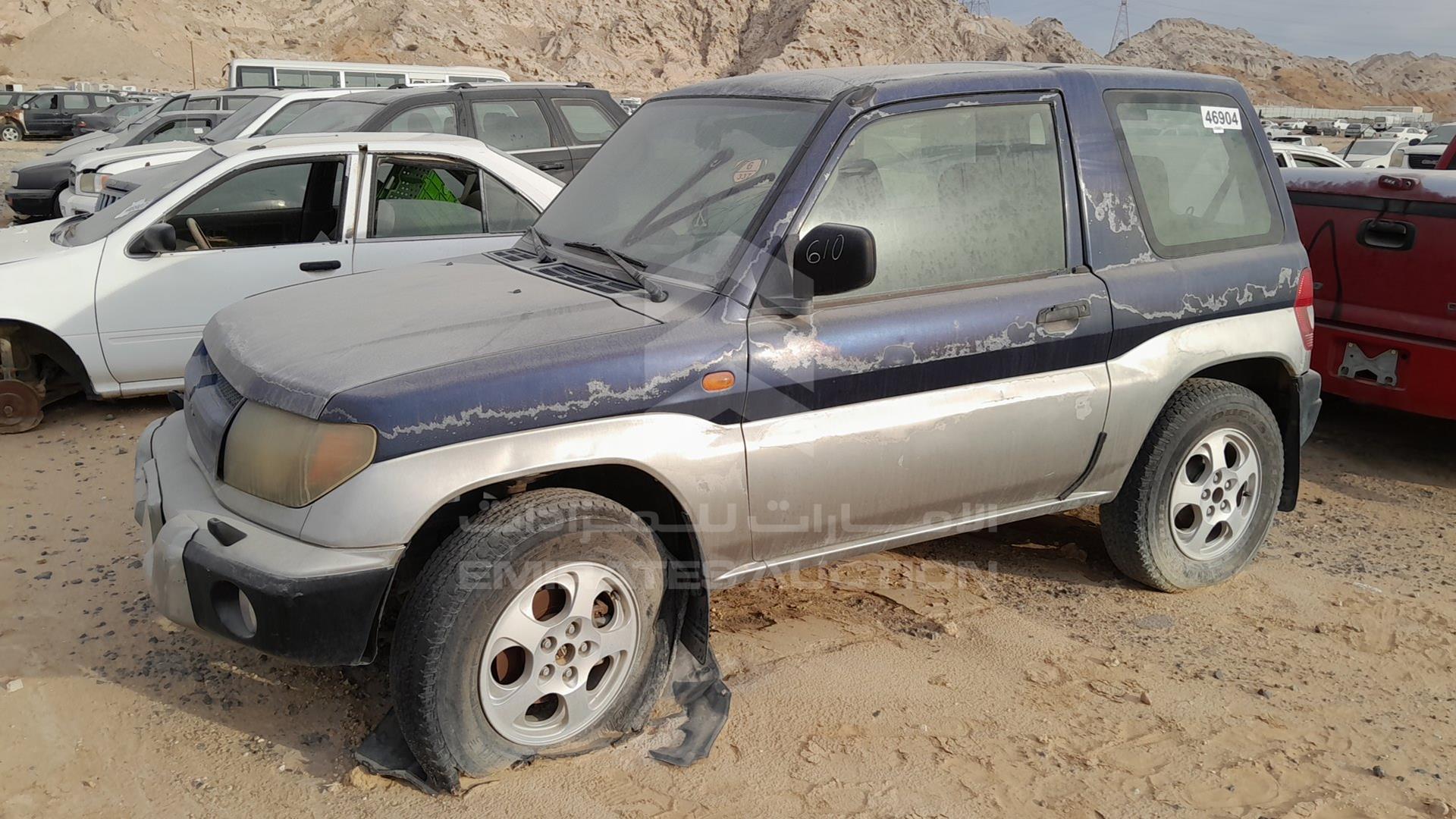 2000 MITSUBISHI PAJERO VIN: JMYMRH65WYY701230