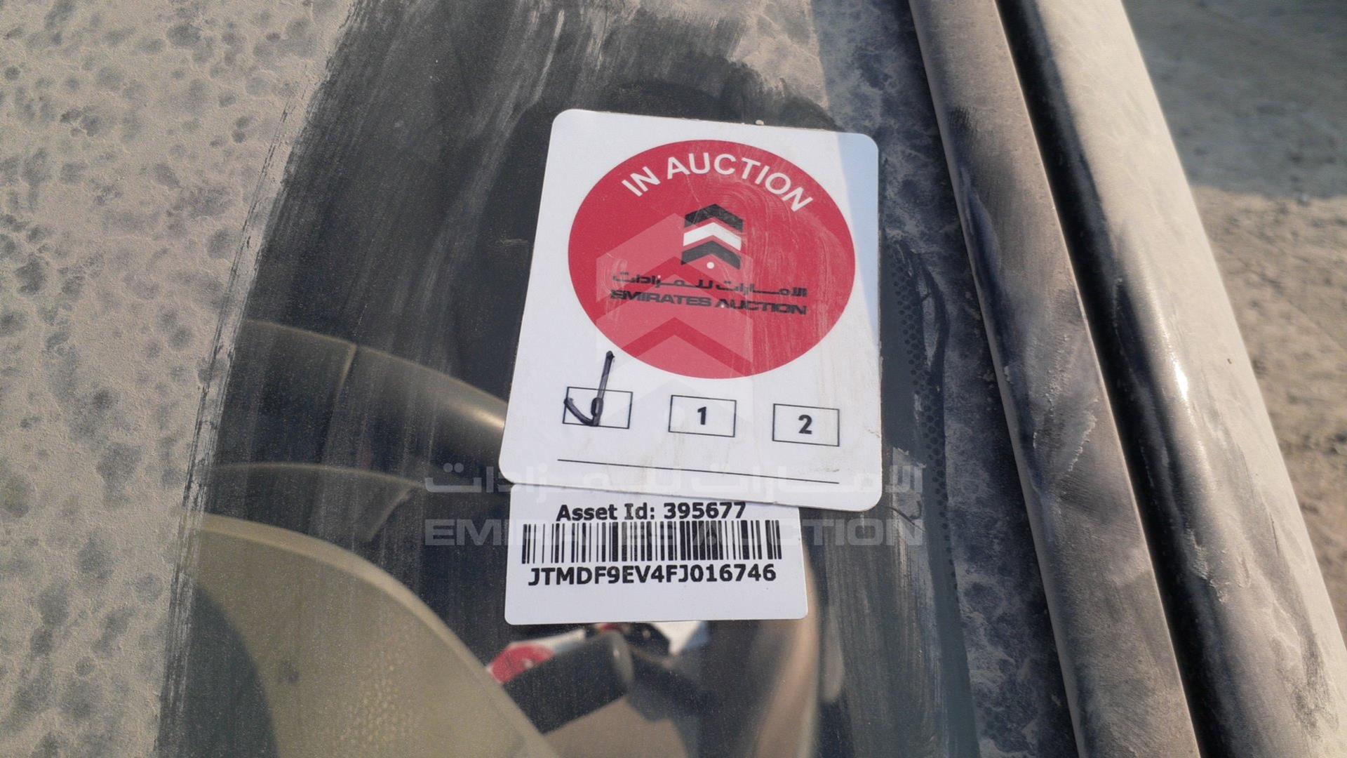 2015 TOYOTA RAV-4 VIN: JTMDF9EV4FJ016746