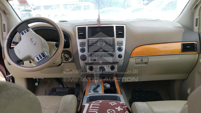 5N3AA08C89N903631 Auction: EmiratesAuction Lot: 405236 5N3AA08C89N903631 Infiniti QX56 2009 MAROON Photo 13
