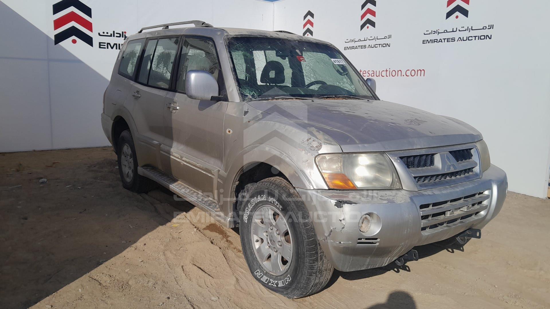 2007 MITSUBISHI PAJERO VIN: JMYLRV73W7J704401