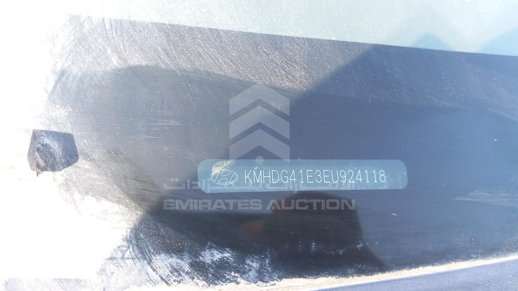 KMHDG41E3EU924118 - 2014 HYUNDAI ELANTRA - #527093