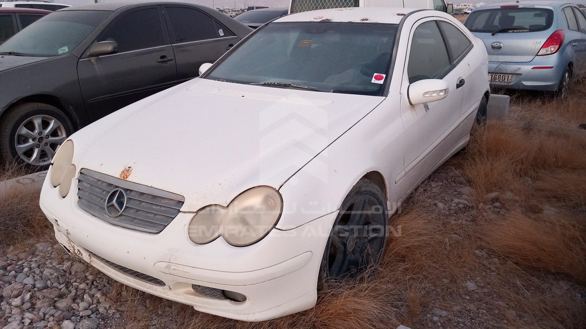 2002 MERCEDES C 200 VIN: WDB2037451A361675
