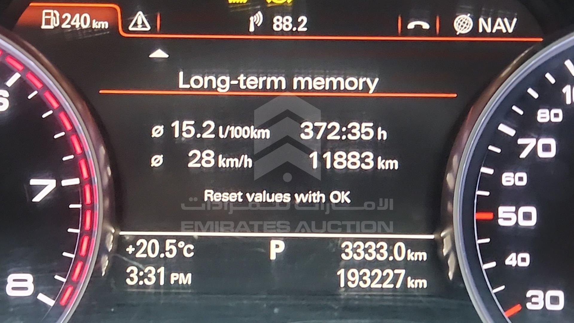 2015 AUDI A8 VIN: WAUY2BFD0FN000446