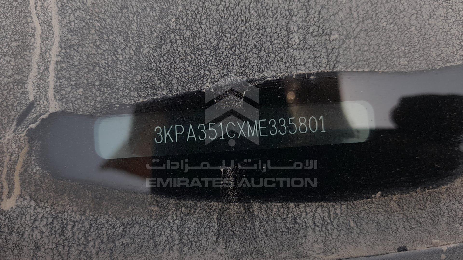 2021 KIA RIO VIN: 3KPA351CXME225801