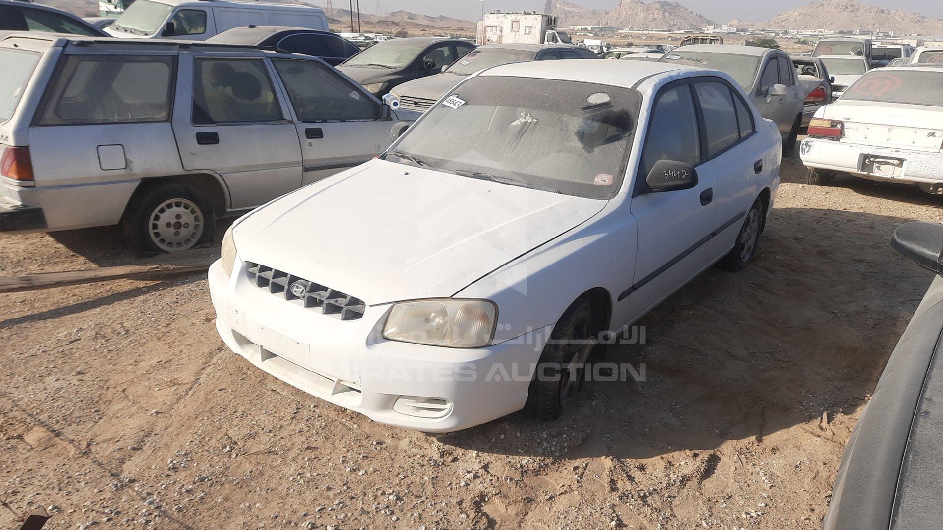 2002 HYUNDAI ACCENT VIN: KMHCG41GX2U293473
