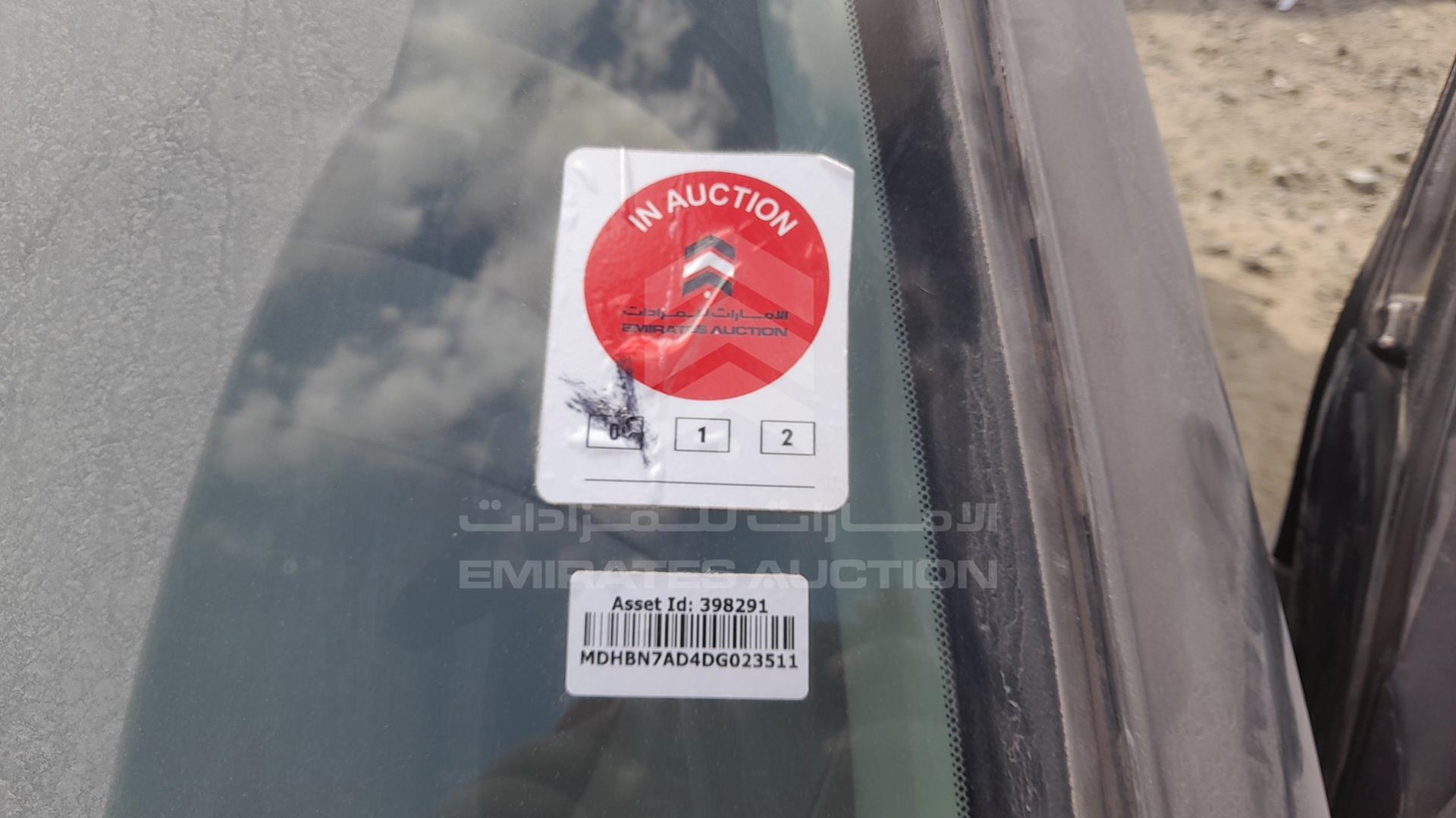 2013 NISSAN SUNNY VIN: MDHBN7AD4DG023511