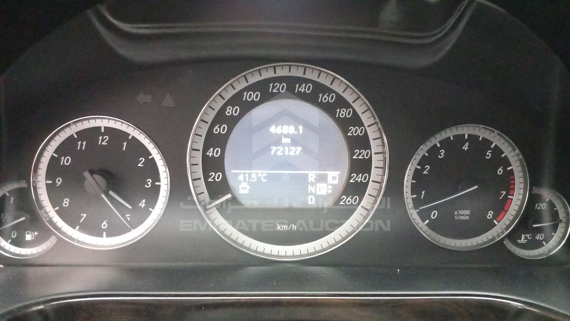 2009 MERCEDES E 550 VIN: WDD2120721A007365