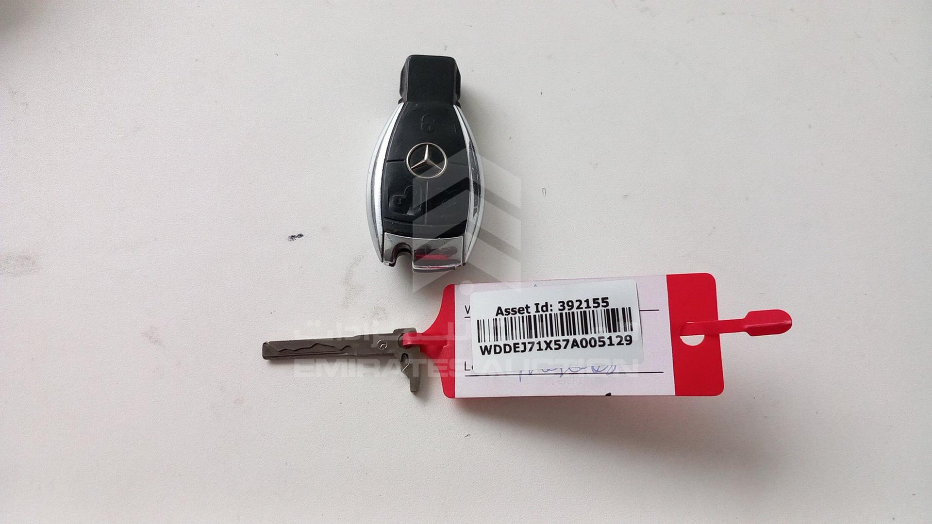 2007 MERCEDES CL 500 VIN: WDDEJ71X57A005129
