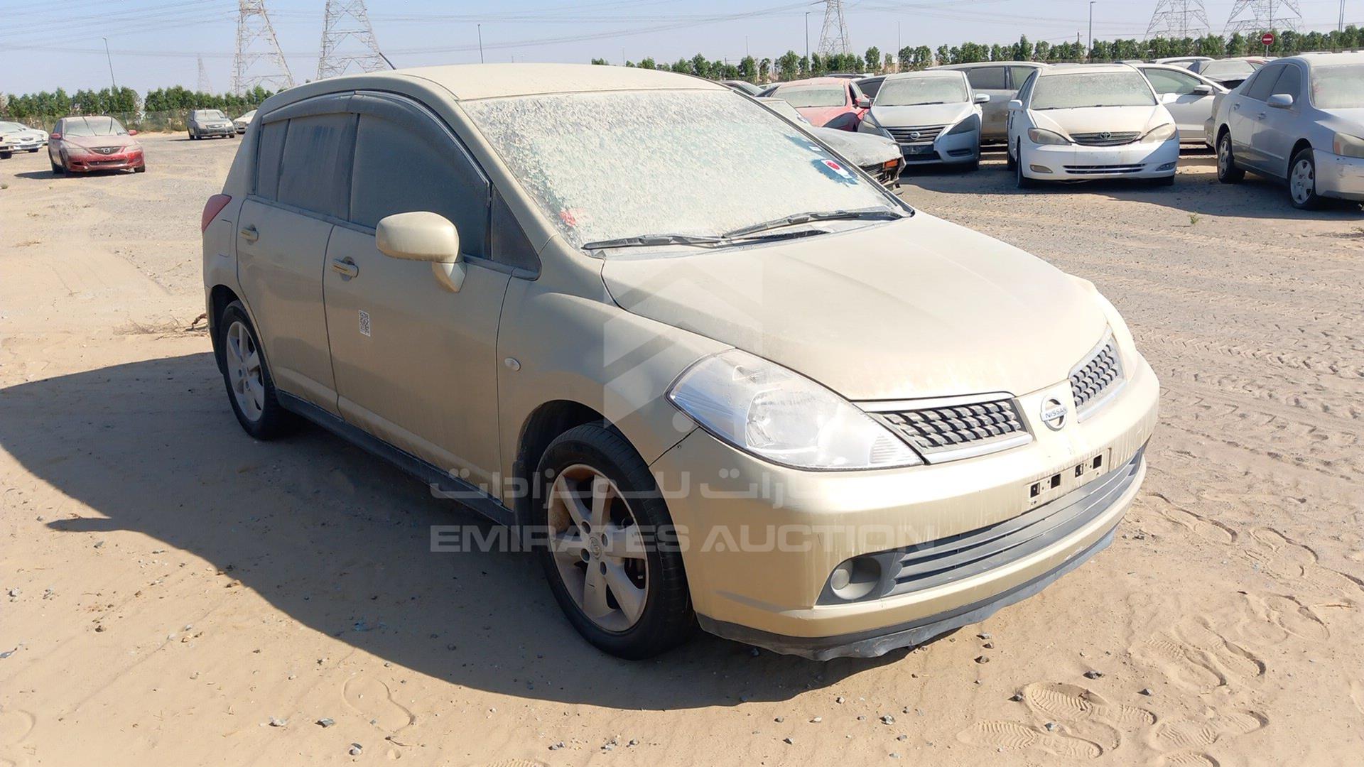 2008 NISSAN TIIDA VIN: JN1CC13CX8T005882
