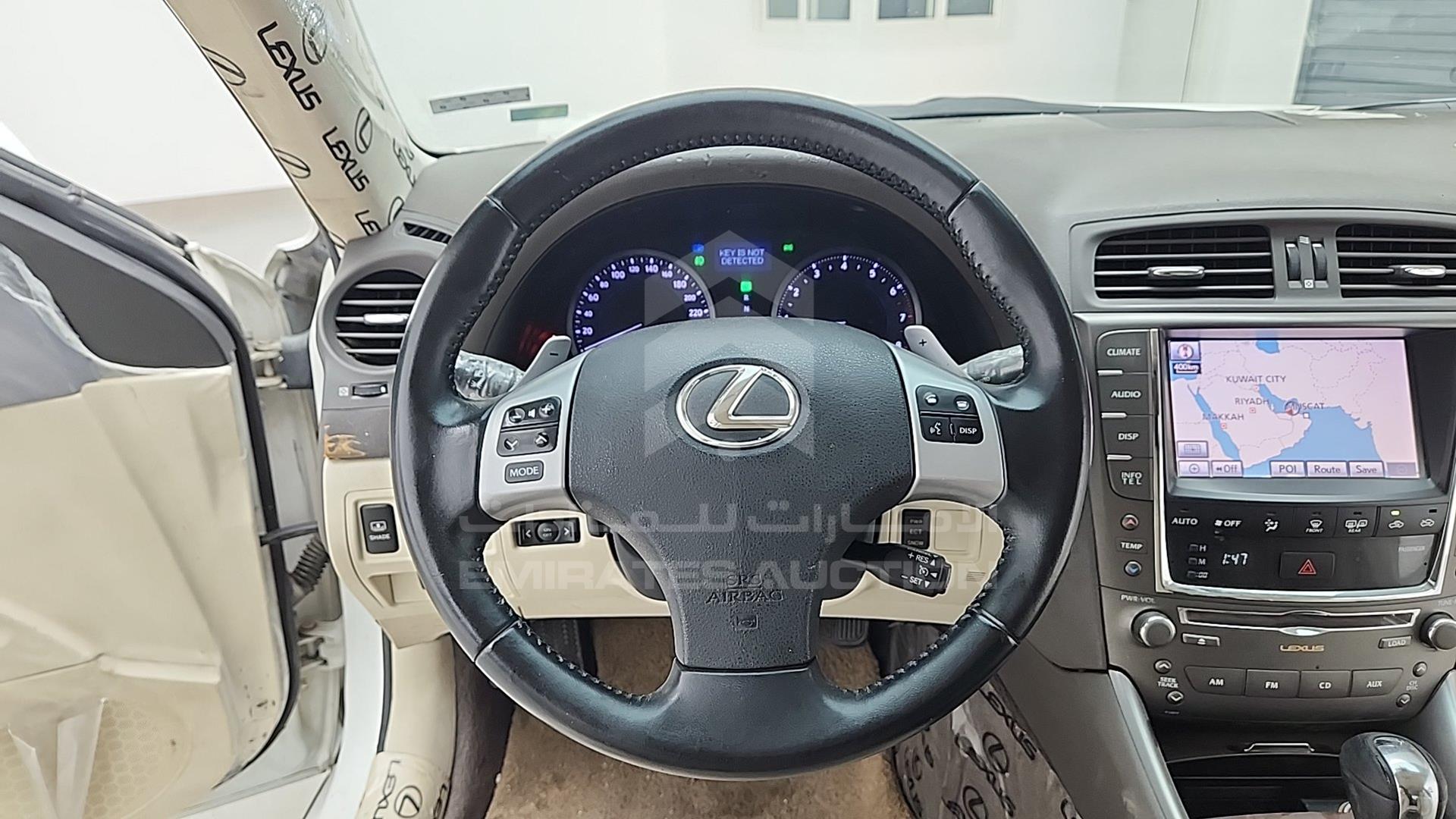 2012 LEXUS IS300 VIN: JTHBG2628C5002691
