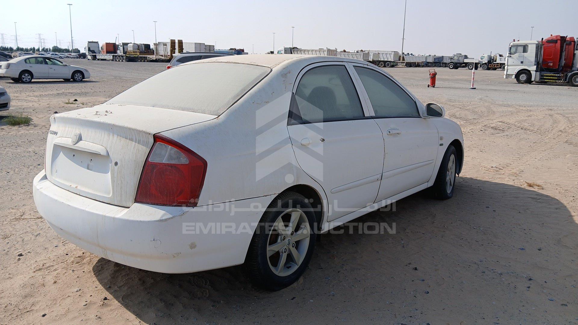 2004 KIA SPECTRA VIN: KNAFE22124A003091