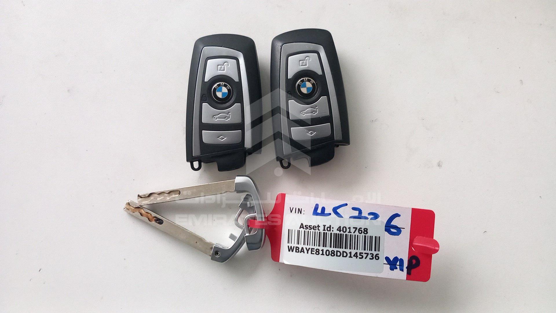 2013 BMW 750LI VIN: WBAYE8108DD145736