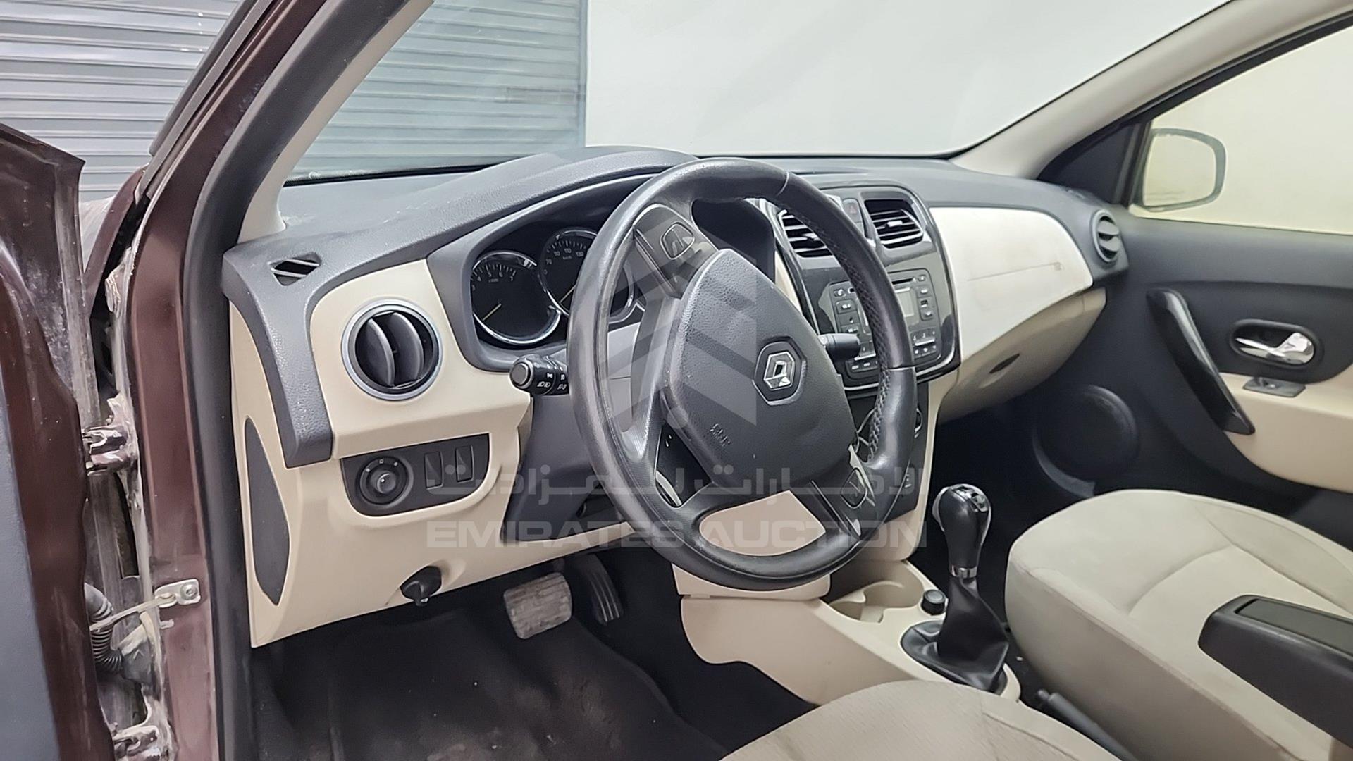 2017 RENAULT SYMBOL VIN: VF14SRAB3HT518726