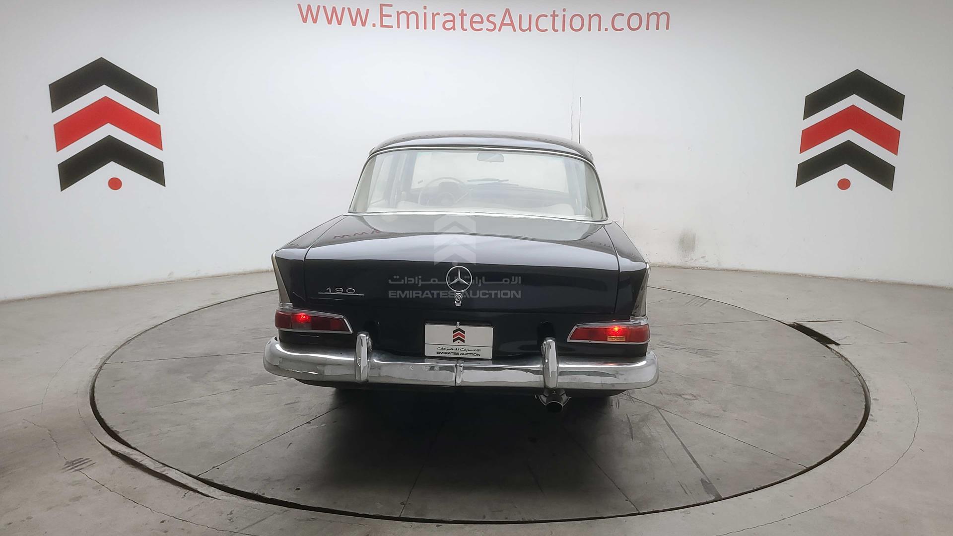 1965 MERCEDES 190 VIN: H001010124378
