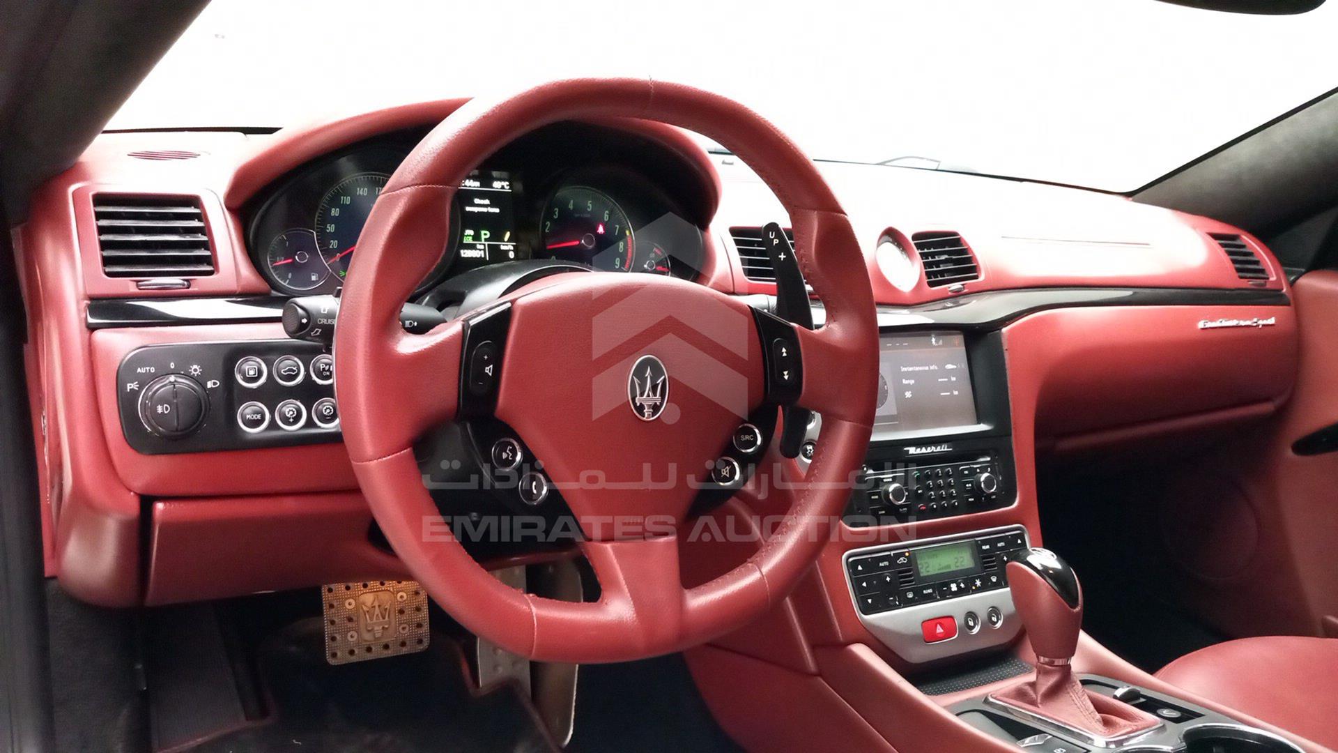 2013 MASERATI GRAN TURISMO VIN: ZAMVL45F6D0067222