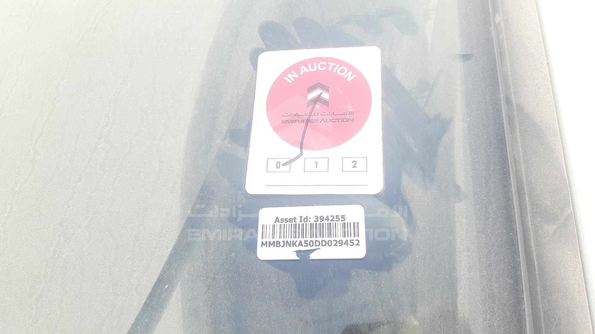 2013 MITSUBISHI L 200 VIN: MMBJNKA50DD029452