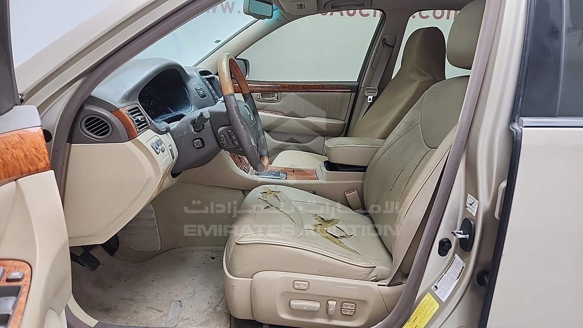 2006 LEXUS LS 430 VIN: JTHBN36F965036027