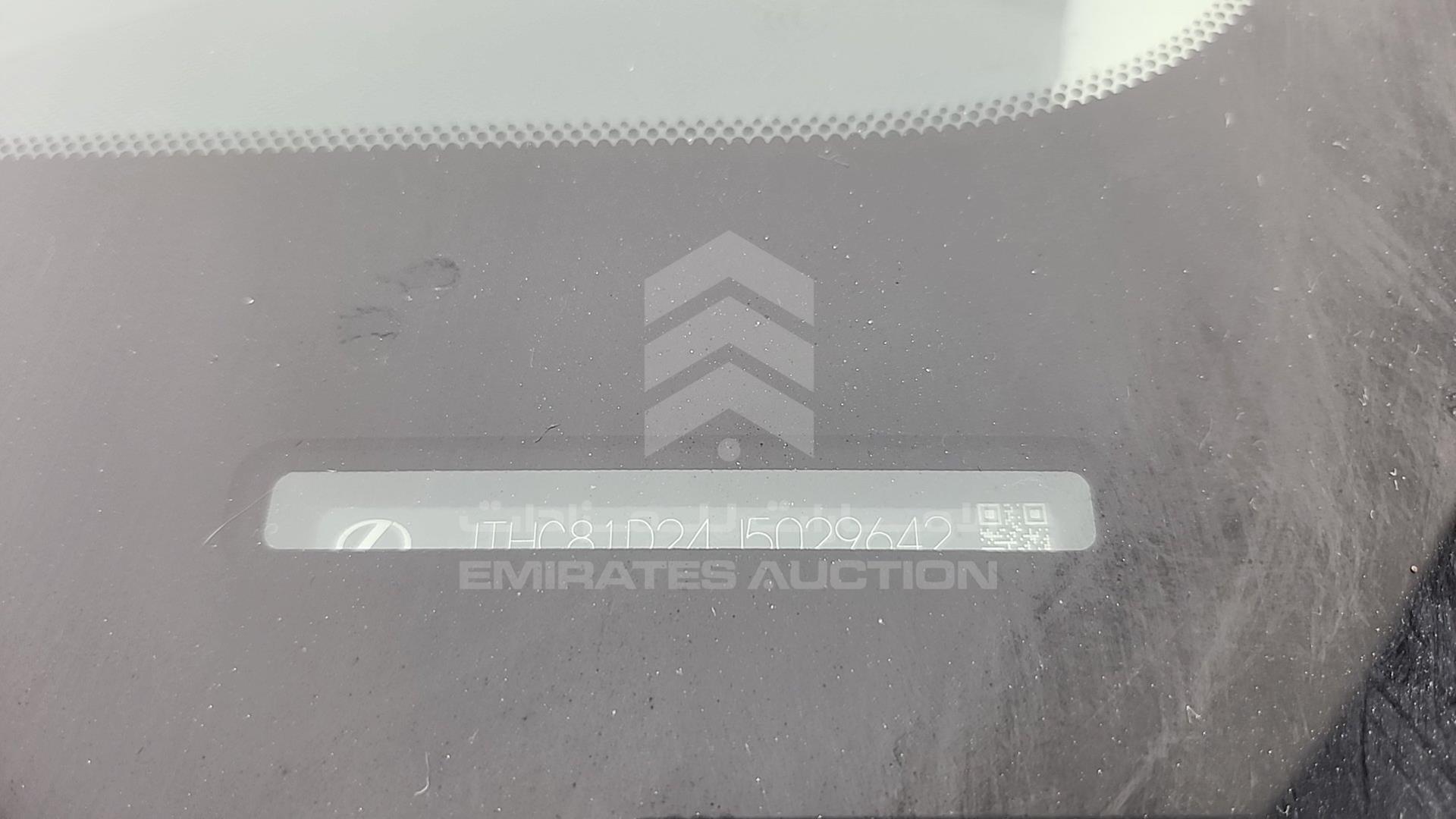 2018 LEXUS IS300 VIN: JTHC81D24J5029642