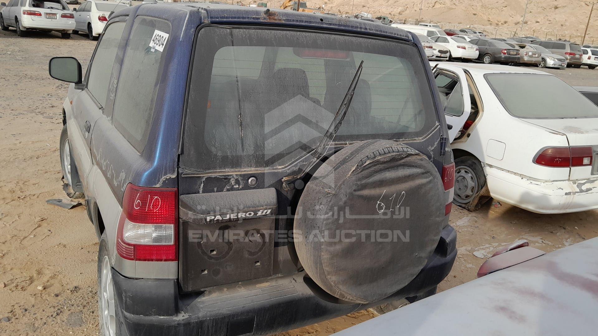 2000 MITSUBISHI PAJERO VIN: JMYMRH65WYY701230