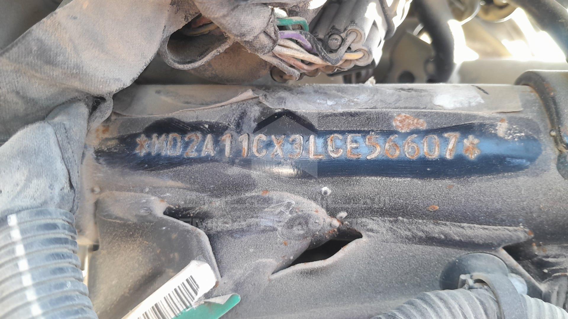 0 BAJAJ PULSAR VIN: MD2A11CX3LCE56607