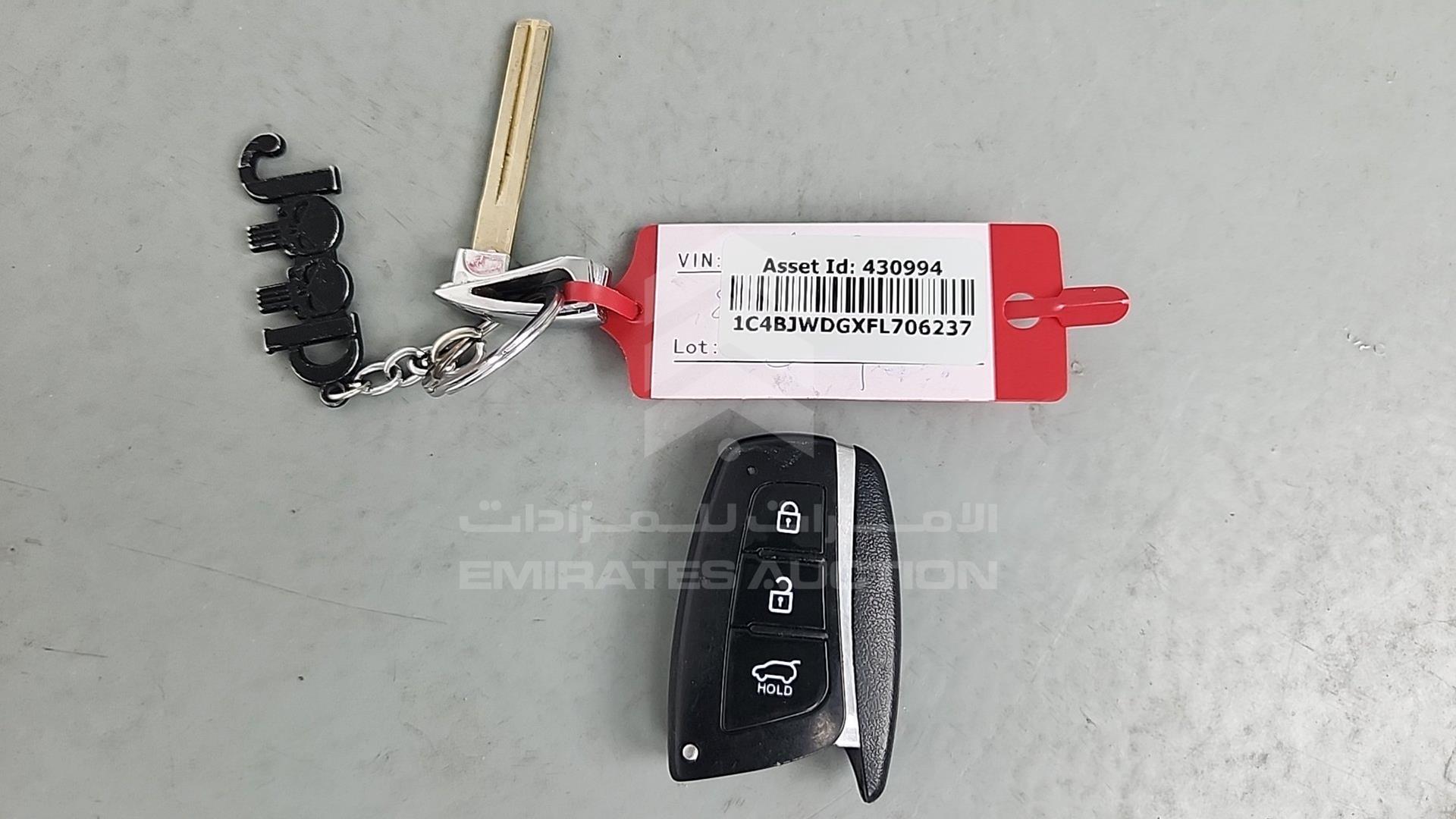 2015 JEEP WRANGLER / VIN: 1C4BJWDGXFL706237