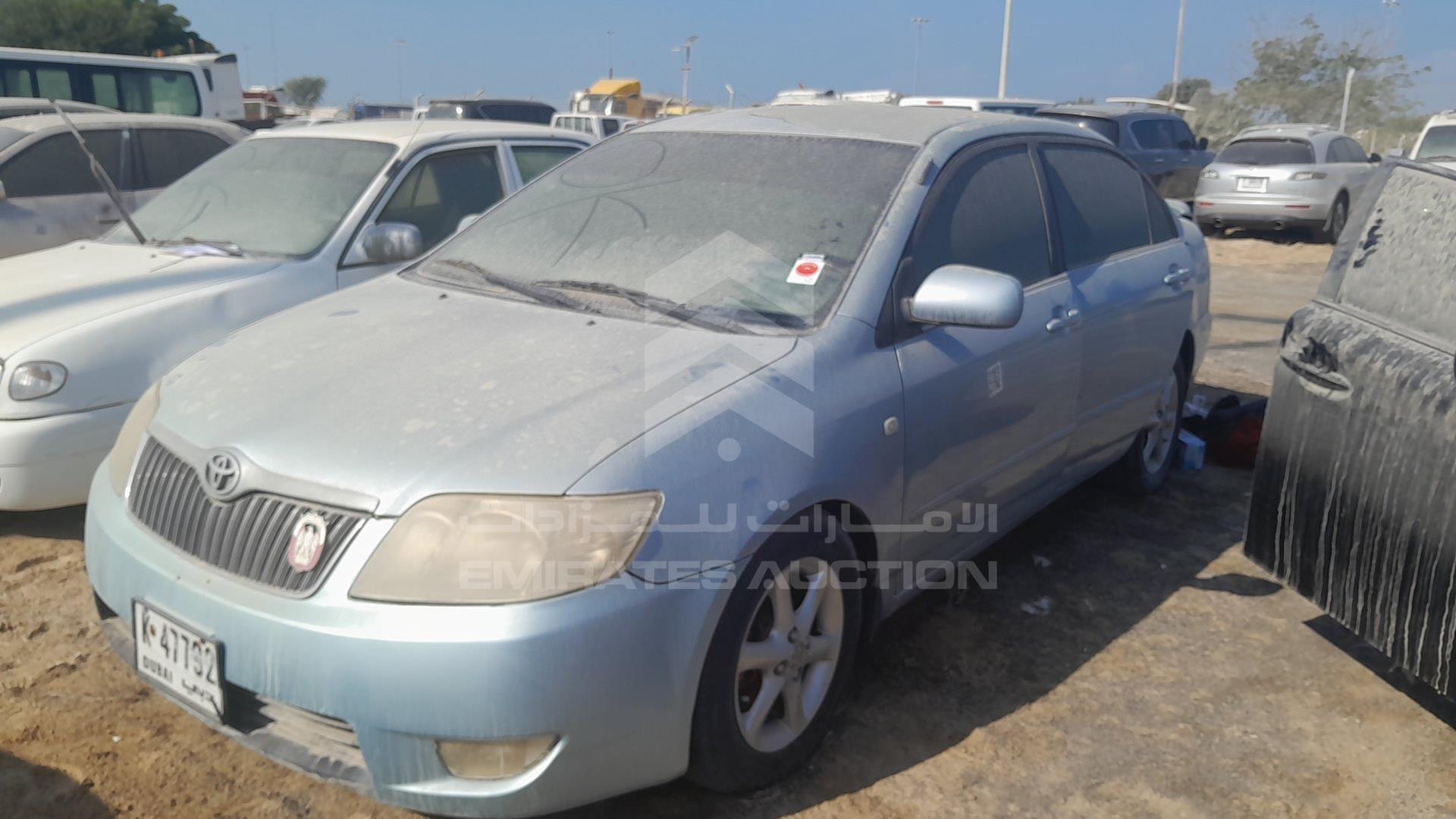 2006 TOYOTA COROLLA VIN: JTDBR22E963141109