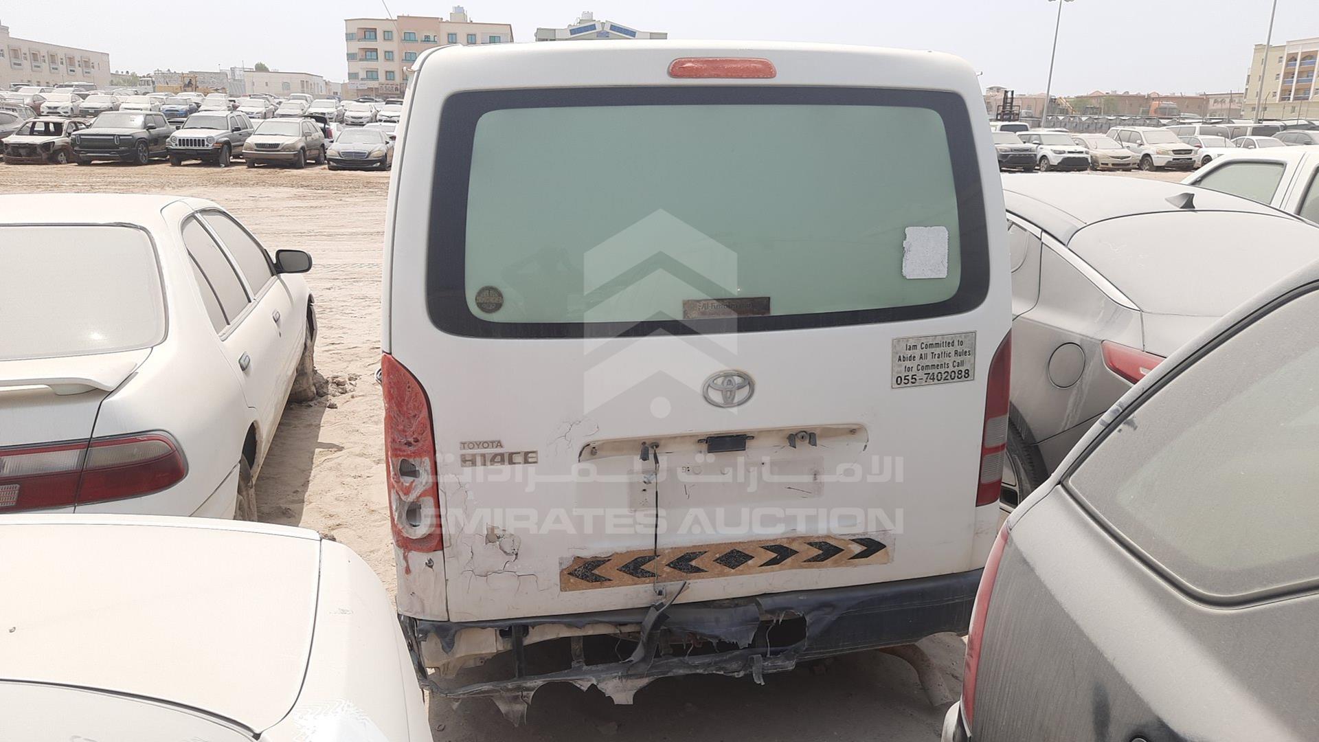 2007 TOYOTA HIACE VIN: JTFHX02P270016551